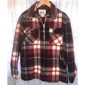 WOOLRICH Wool Plaid Shacket Shirt Jacket Vintage?